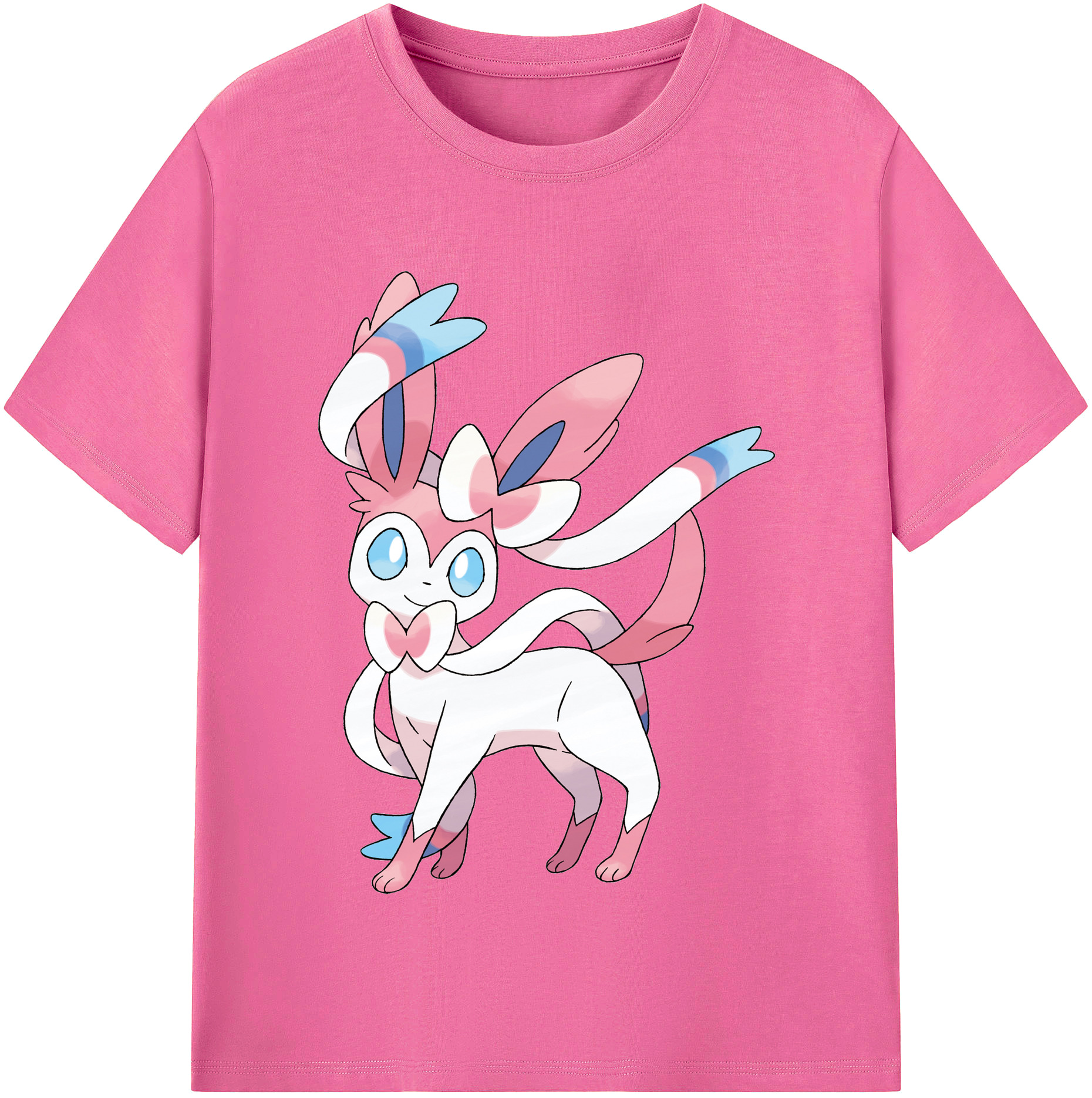 （画像用） ポケットモンスター Pokémon レディースカジュアルプリントTシャツ（綿100％）